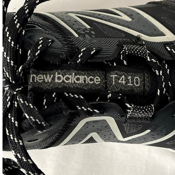 New Balance Trail Running Shoes W11 M9.5 W410LB8 Black Sneakers Comfort Outdoor - Picture 5 of 14